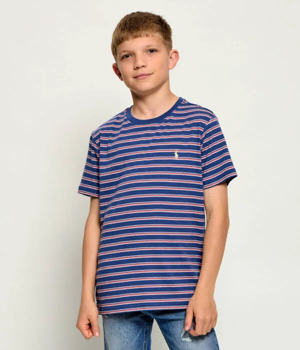 Детская футболка Polo Ralph Lauren, Blu Marino