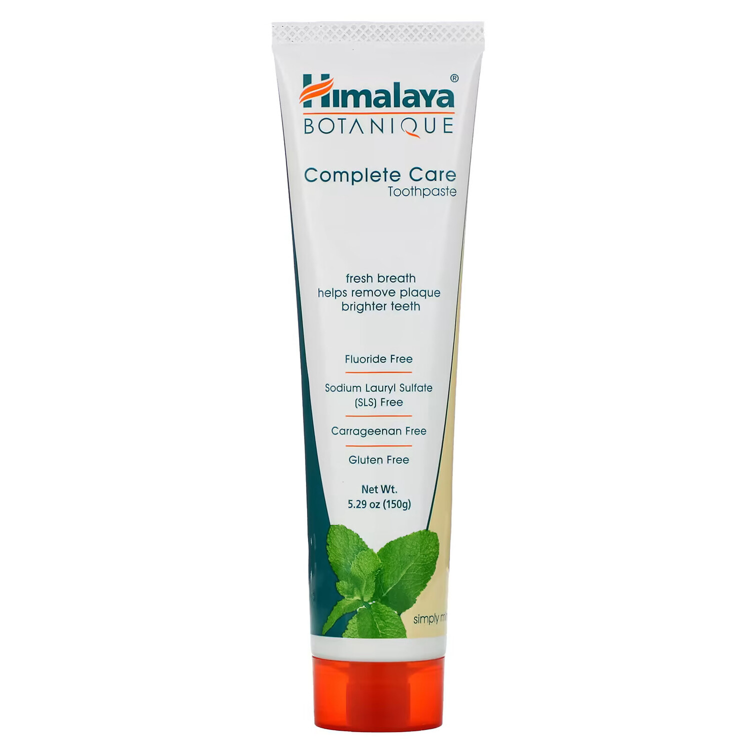 

Himalaya, Зубная паста для полного ухода, Просто мята, 5,29 унции (150 г)