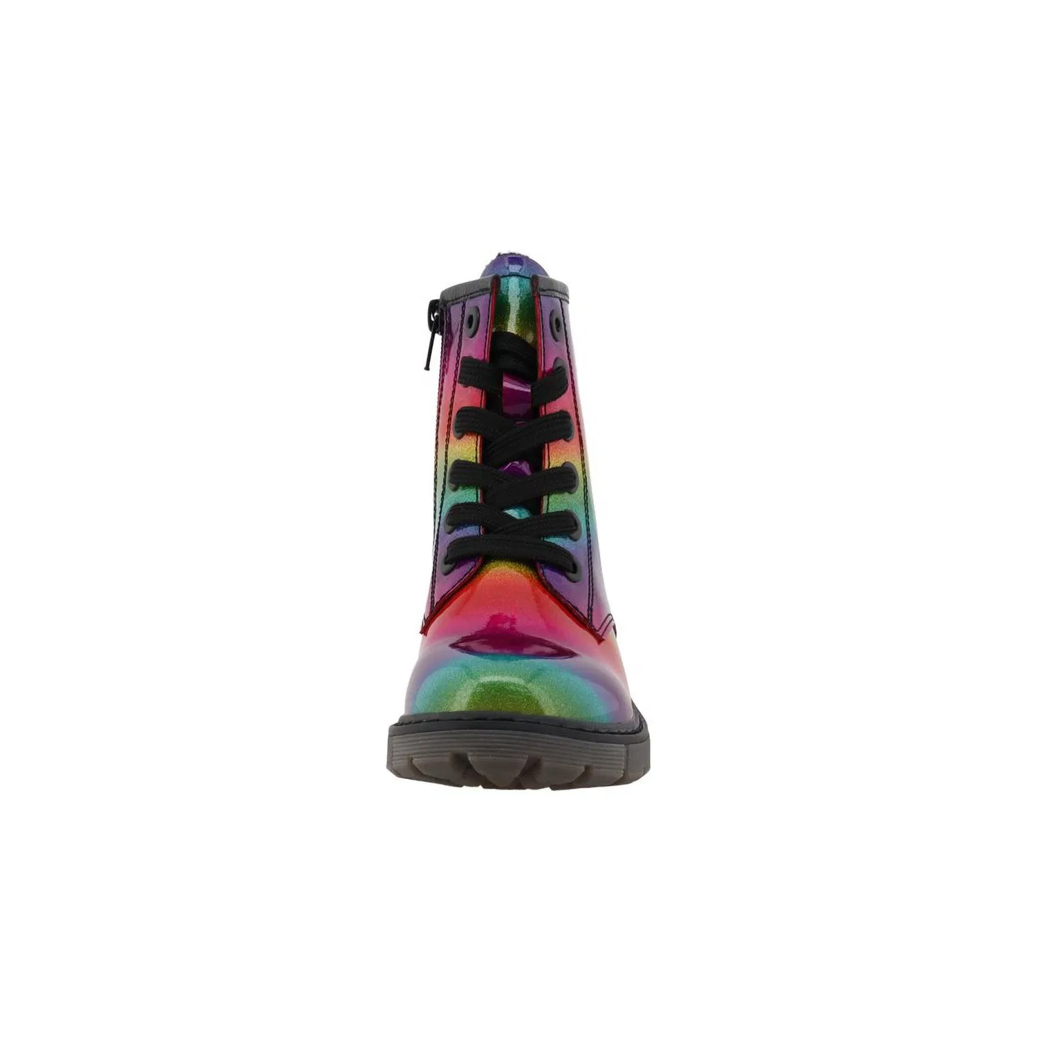 Детские высокие ботинки с блестящим узором Tom Tailor, Rainbow — фото 2