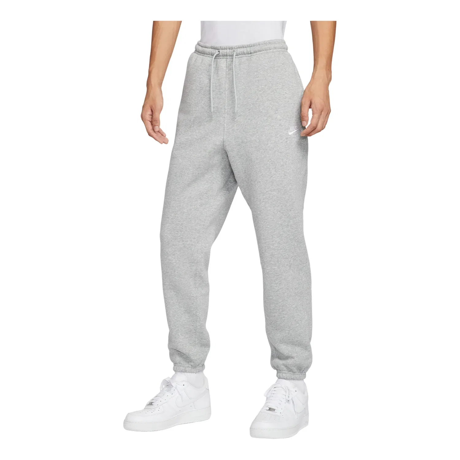 Мужские брюки Club Shrinked Cuff Pants Asia Sizing 'Light Grey' Nike, Light Grey