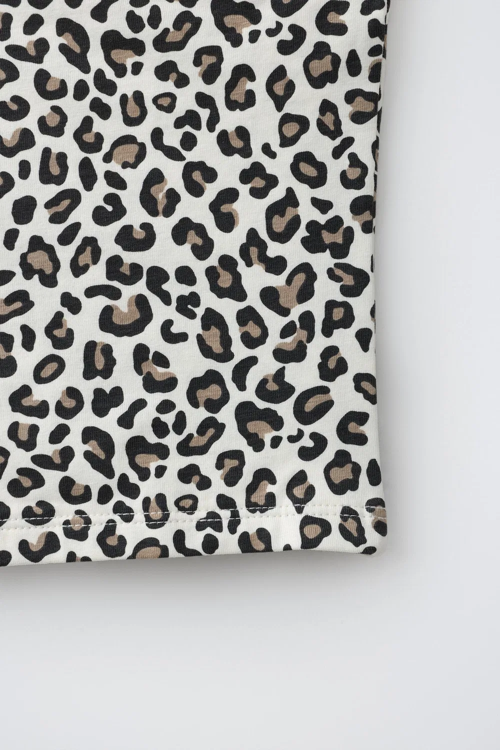 Асимметричный топ с животным принтом ZARA, Leopard — фото 4