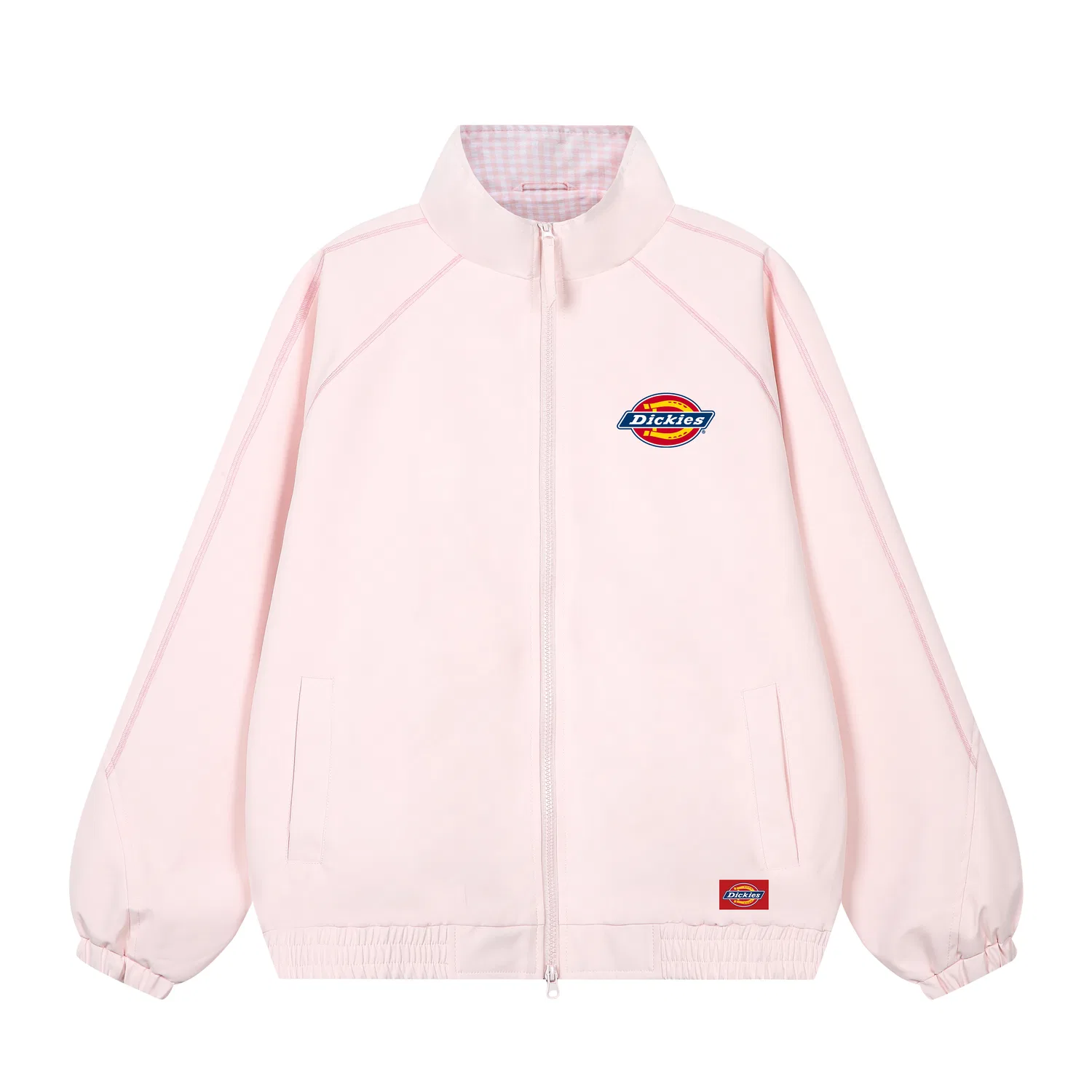 Детский жакет с воротником-стойкой прямого кроя Dickies, Peach Pink