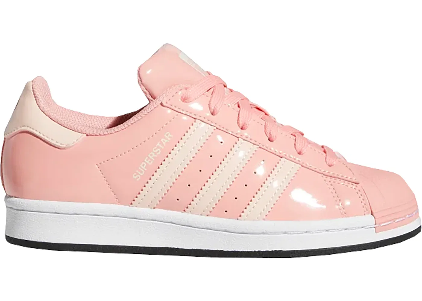 Детские кроссовки Lifestyle с принтом Toy Story Hamm Adidas Superstar, Glow Pink/Pink Tint/Cloud White