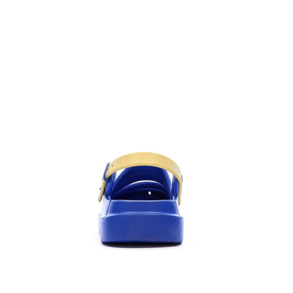 Детские сандалии-сабо Havaianas Clog, Цвет Blau / Gelb — фото 4
