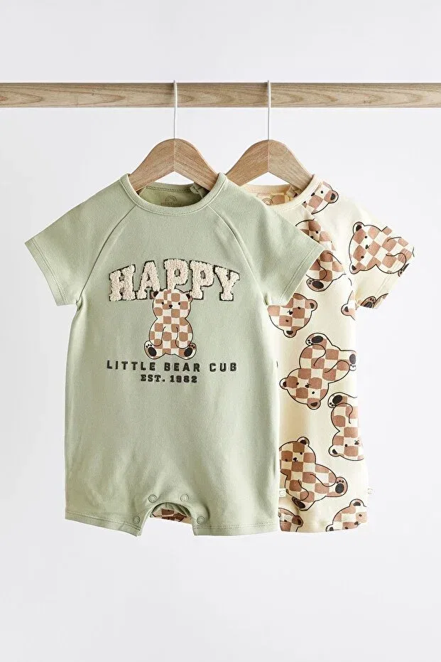 Детский комбинезон с принтом Oraya Baby Next Baby, Green