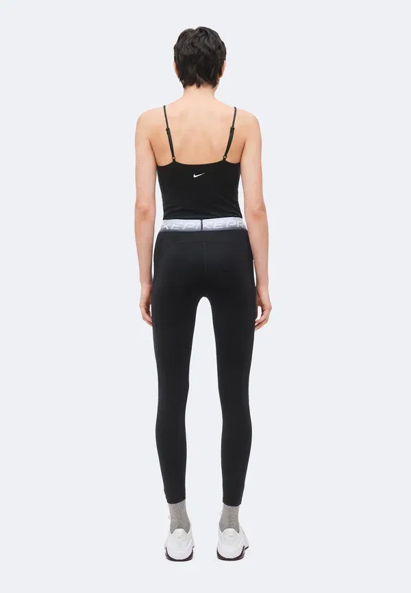 Леггинсы Dri-fit Tight Nike Performance, Black/Ghost, черный — фото 3
