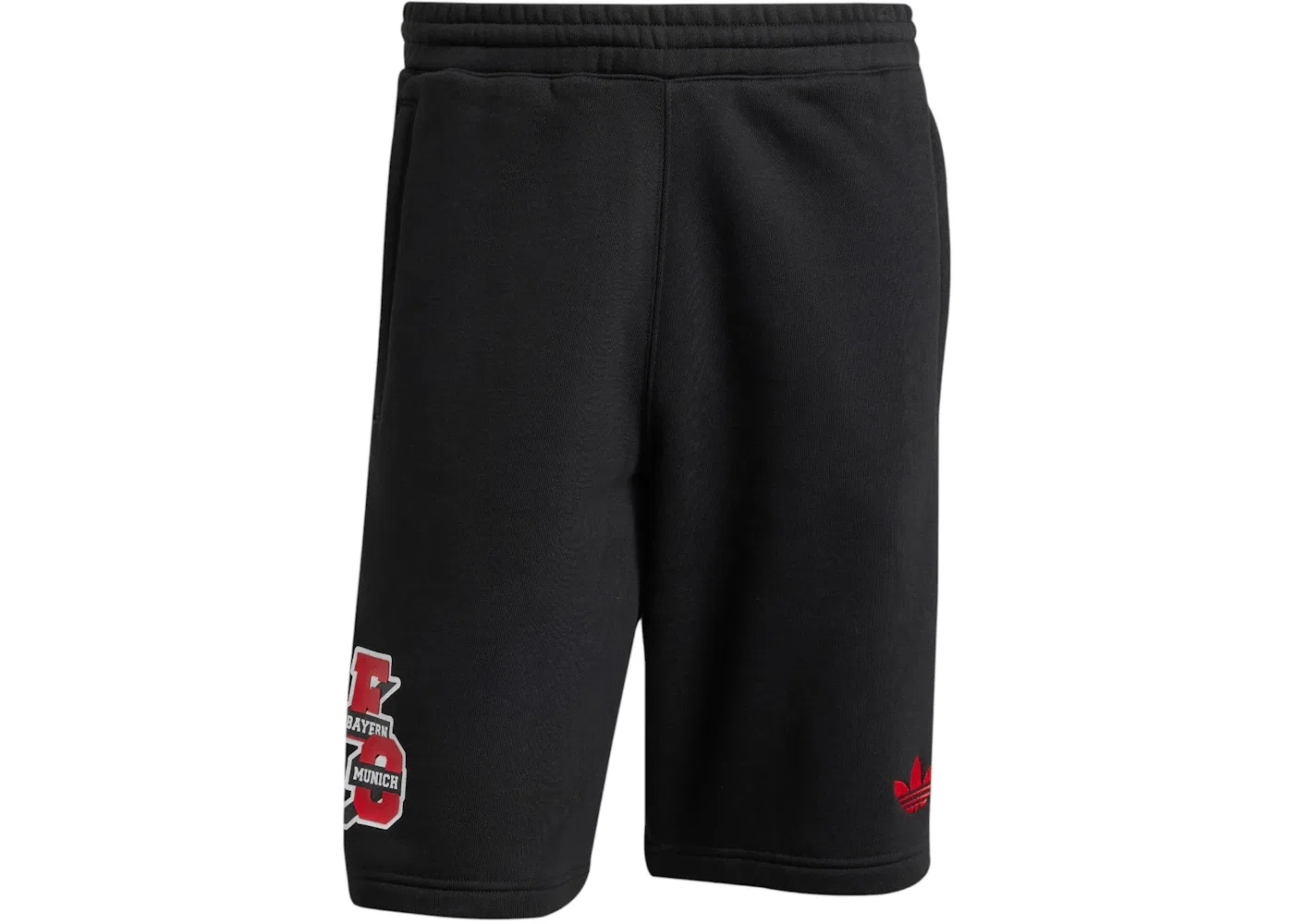 Мужские шорты с принтом Adidas FC Bayern Vrct Shorts, Black
