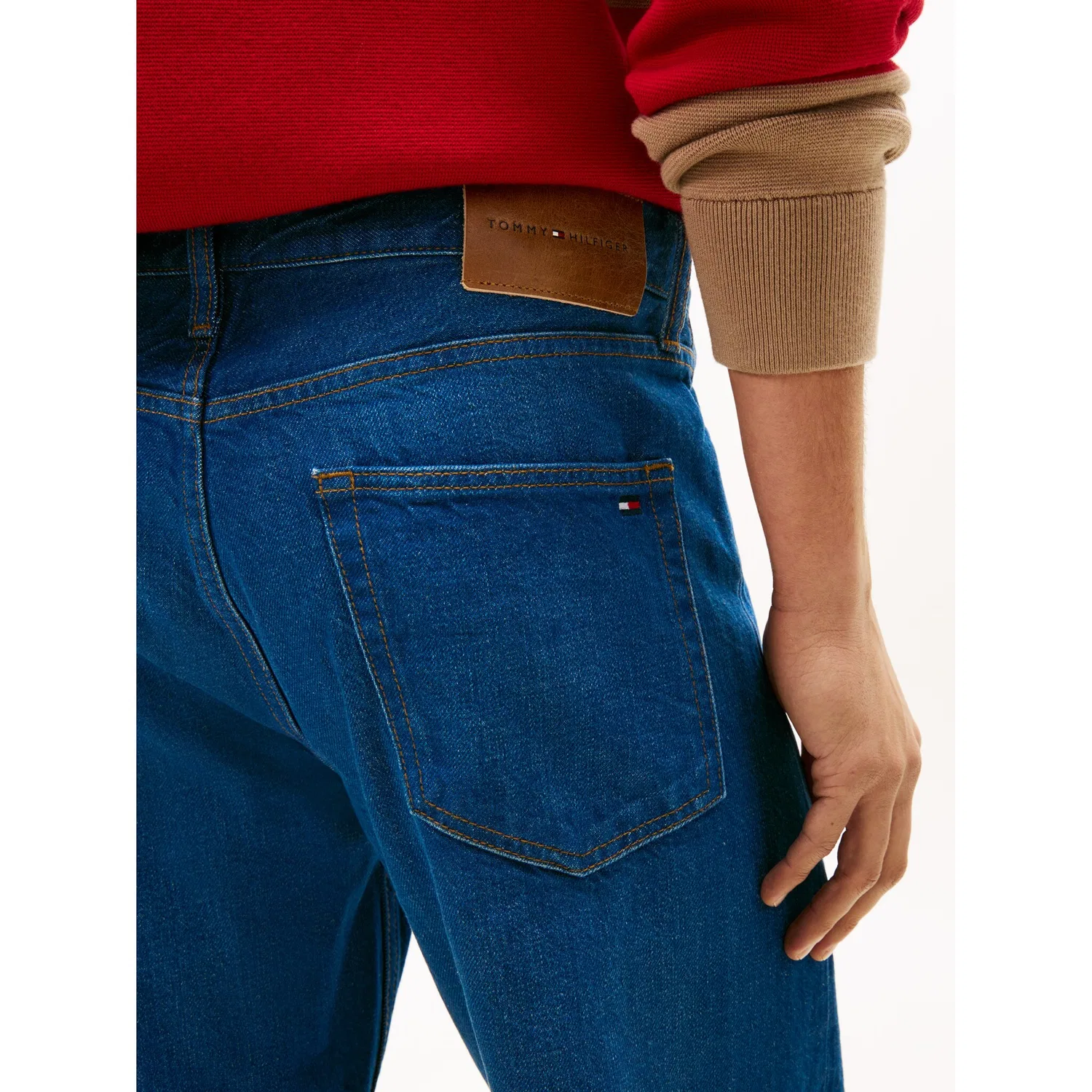 Мужские прямые джинсы регулярные Tommy Hilfiger, Blue — фото 2