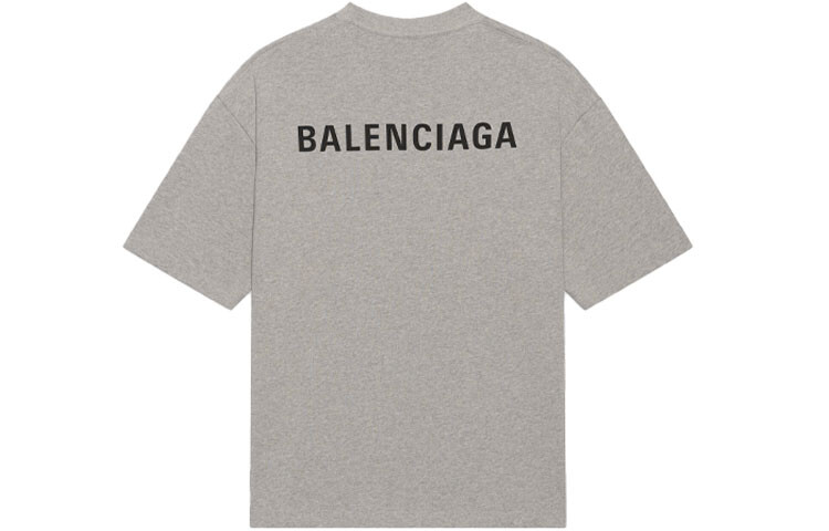 

Футболка мужская серая Balenciaga, серый