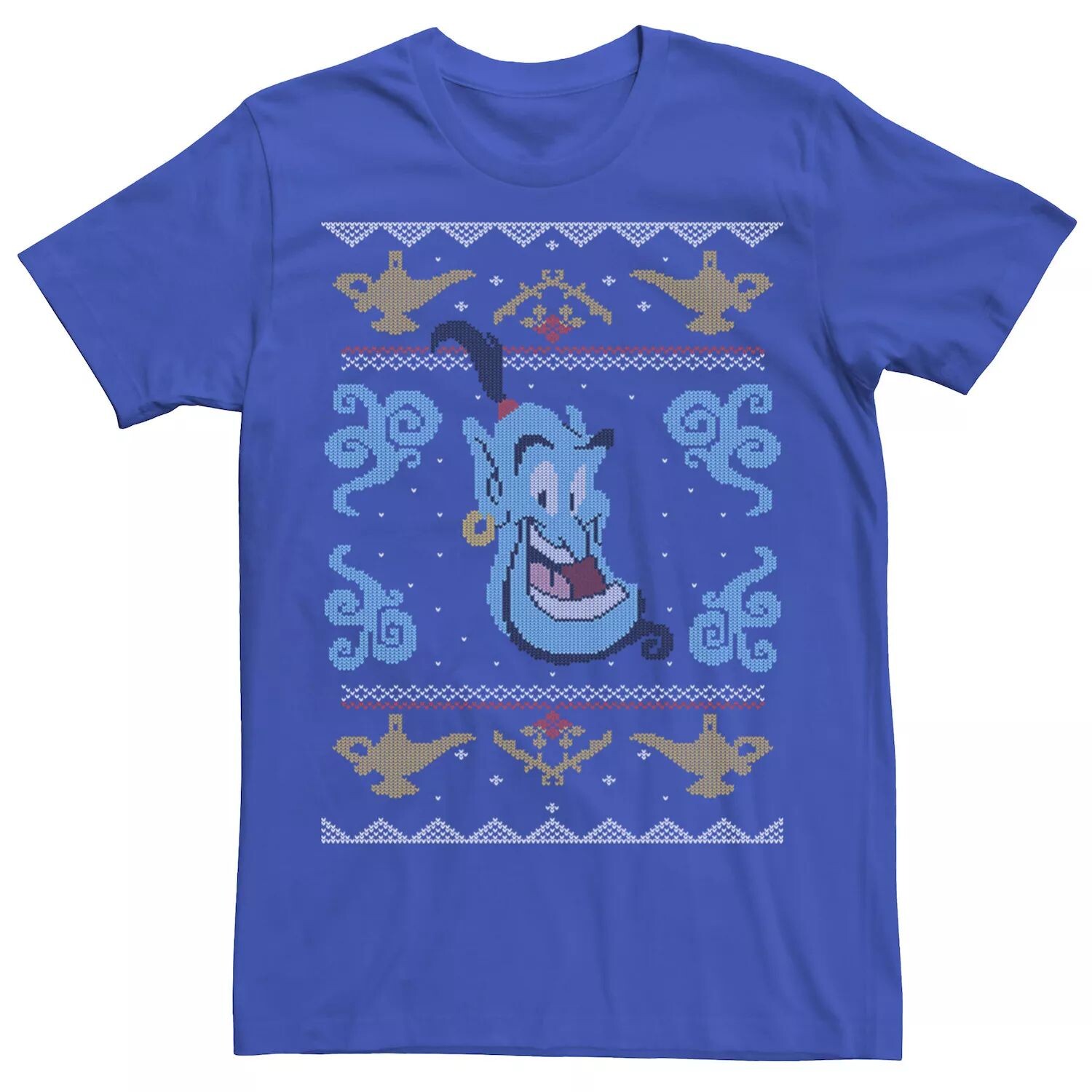 

Мужская вязаная футболка Aladdin Genie Disney