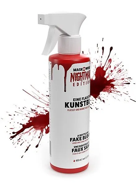 Искусственная кровь-спрей для спецэффектов Maskworld, Splatter Artificial Blood — фото 2