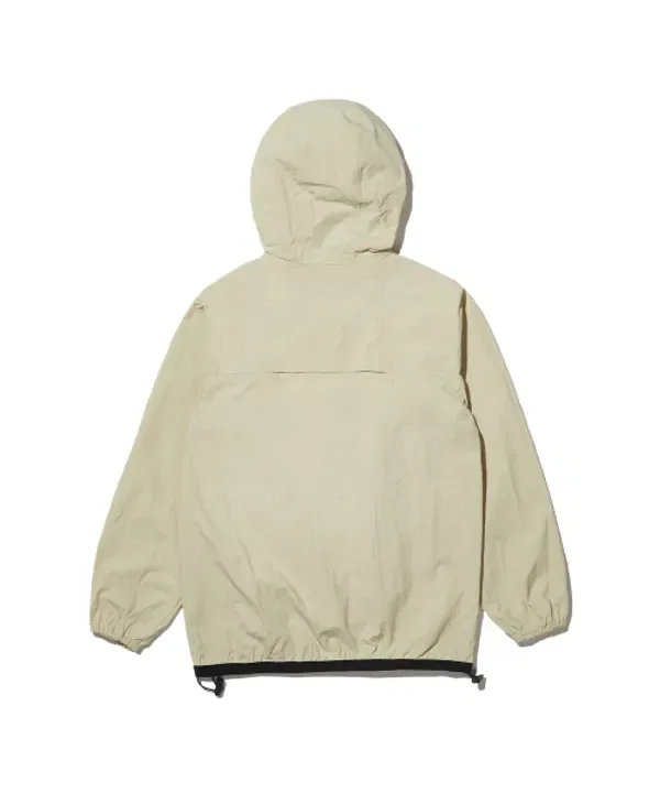 Ветровка анорак для детей, Kids windbreaker anorak Brownbreath Kids, бежевый — фото 2