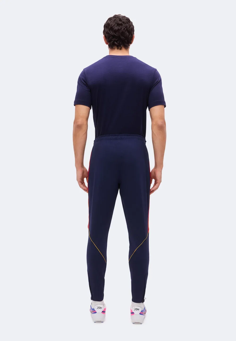 Фк Барселона - клубная одежда Nike Performance, Blackened Blue/Noble Red/Mineral Yellow — фото 3