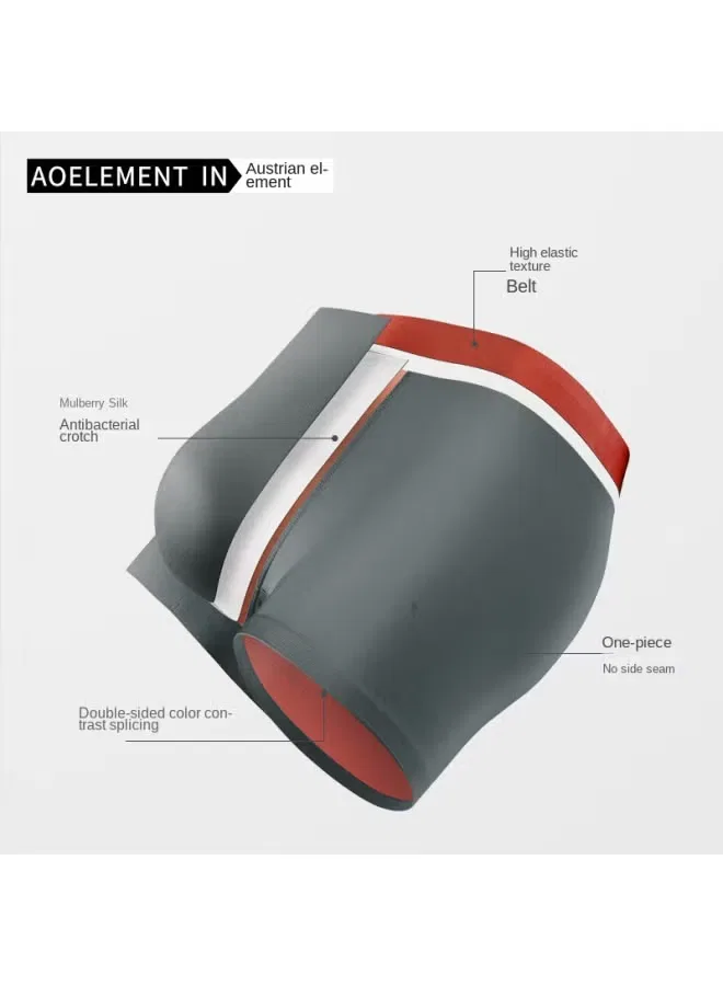 Трусы-боксеры мужские бесшовные с шелковистой тканью Austrian Element — фото 4