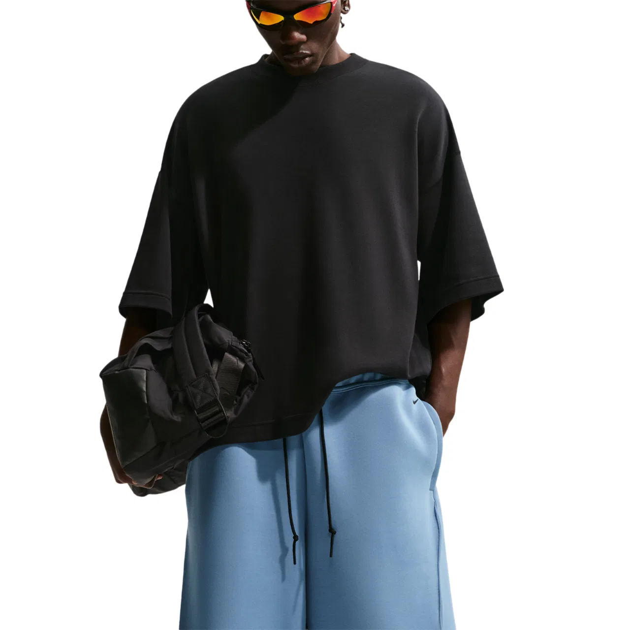 Мужские шорты Tech Fleece Nike, цвет Work Blue/Black — фото 3