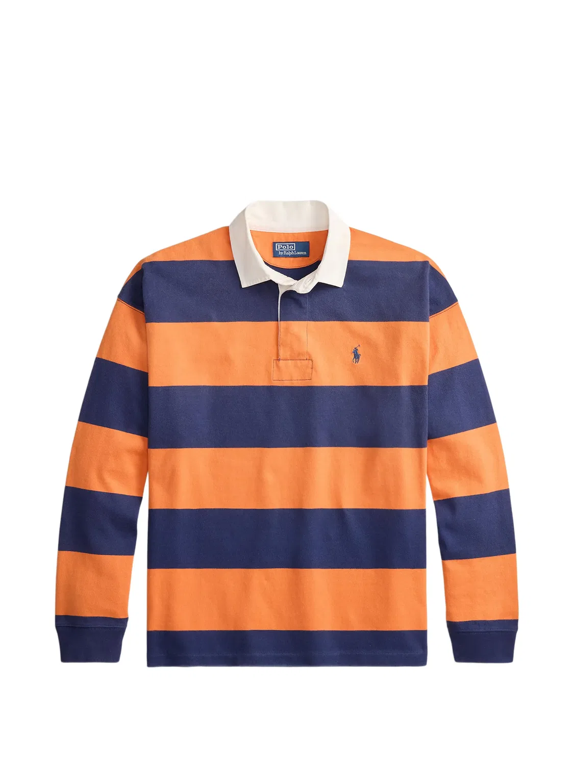 Рубашка поло в полоску Polo Ralph Lauren, оранжевый