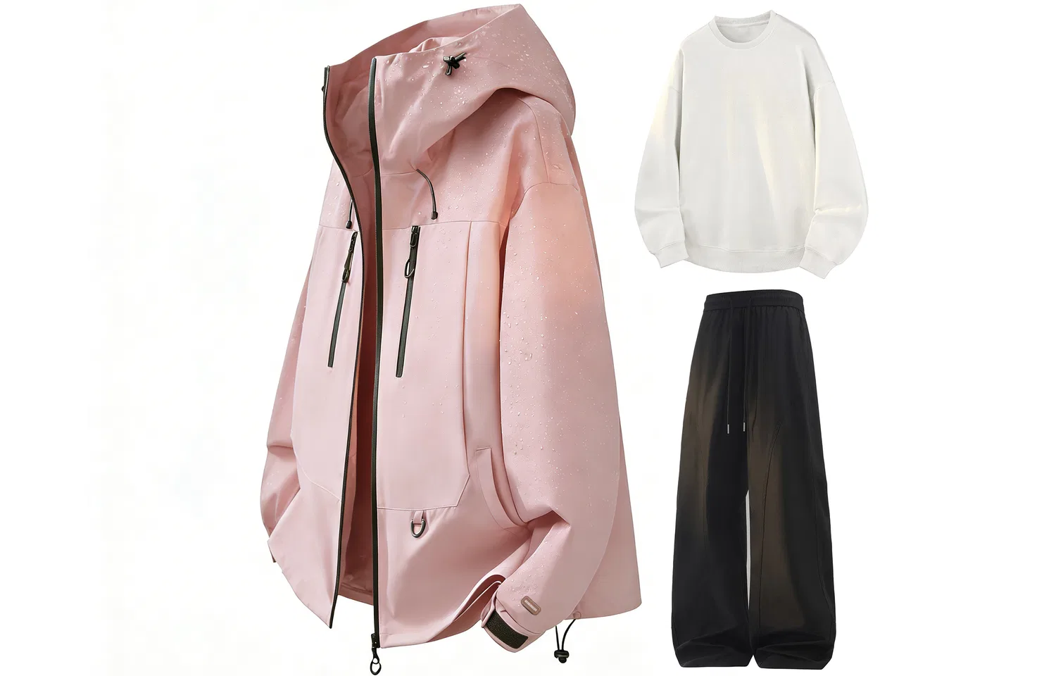 Детский комплект ветровка и брюки с принтом, Windbreaker Jacket Clothing Sets Unisex, WARRIOR