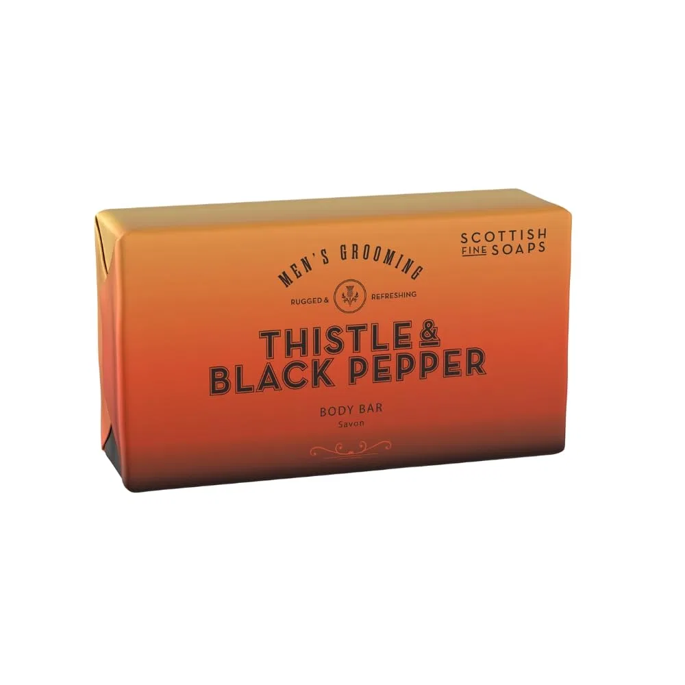 Мыло туалетное Thistle & Black Pepper, Scottish Fine Soaps, 220 г