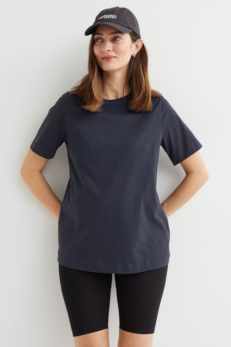 

MAMA комплект из двух коротких леггинсов H&M, черный/серый