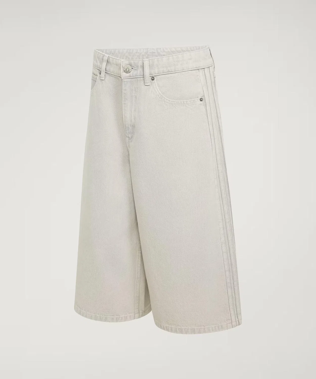Женские шорты свободного кроя из денима Firebird Jorts Denim Adidas Originals, Charcool Grey