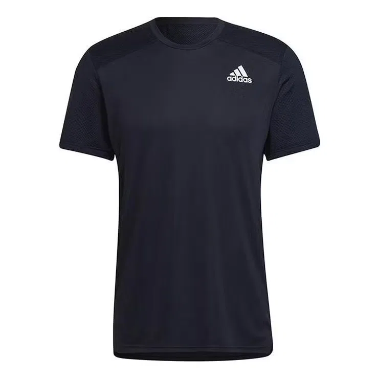 Футболка с логотипом, Adidas, синяя