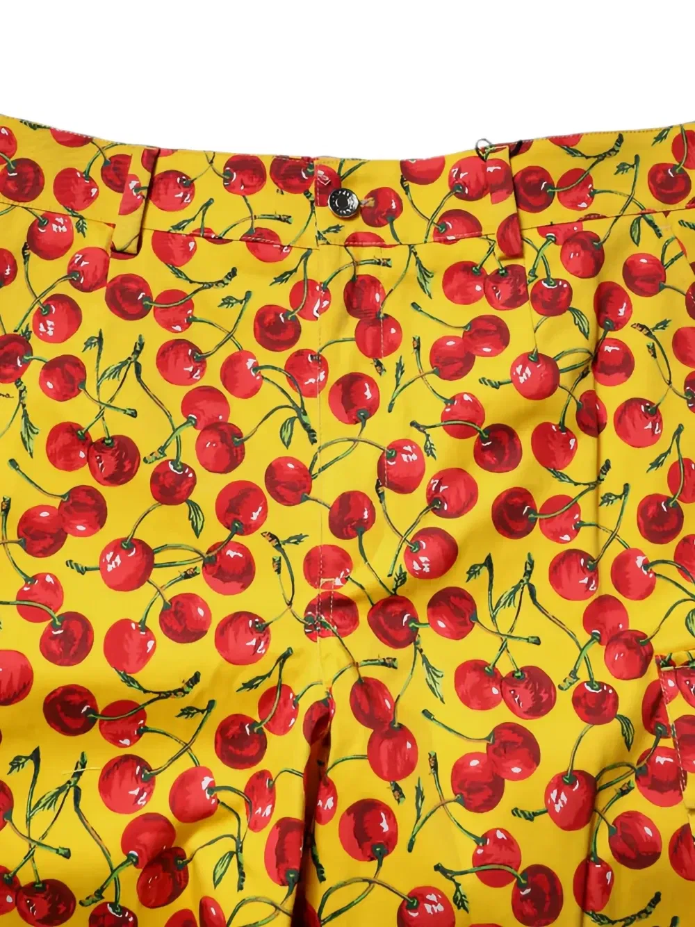 Шорты карго с принтом DOLCE & GABBANA, желтый — фото 3