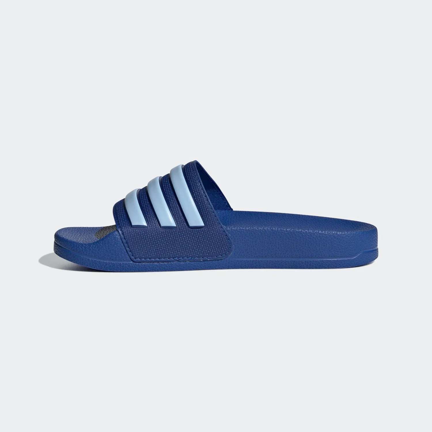 Детские шлепанцы с амортизацией Adidas, Royal Blue/Glow Blue/Royal Blue — фото 3