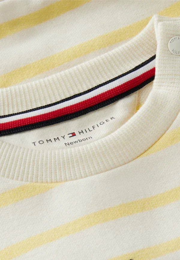 Брюки из хлопка Tommy Hilfiger, желтый — фото 3