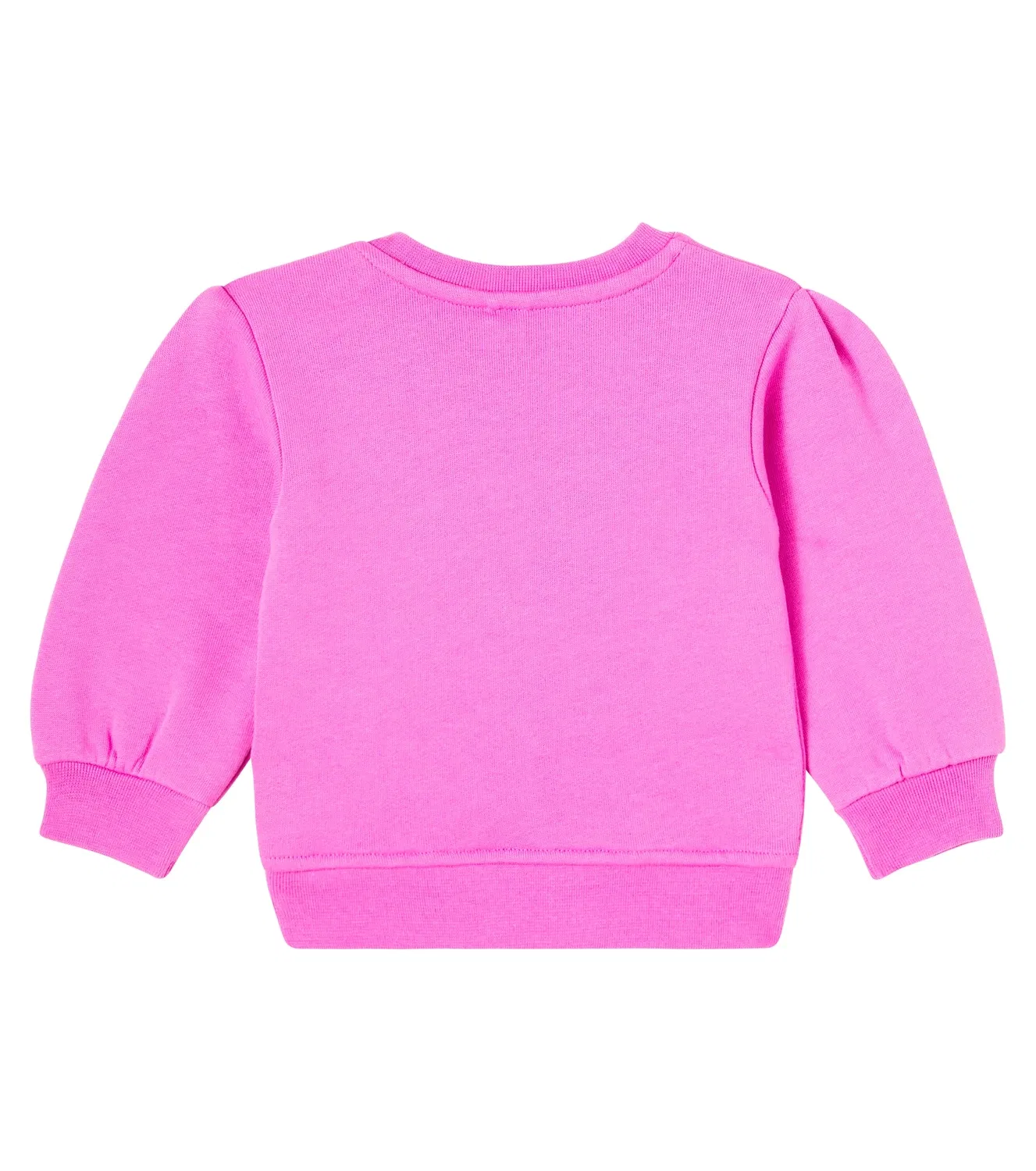 Детская толстовка из хлопкового трикотажа с принтом Stella Mccartney Kids, розовый — фото 2