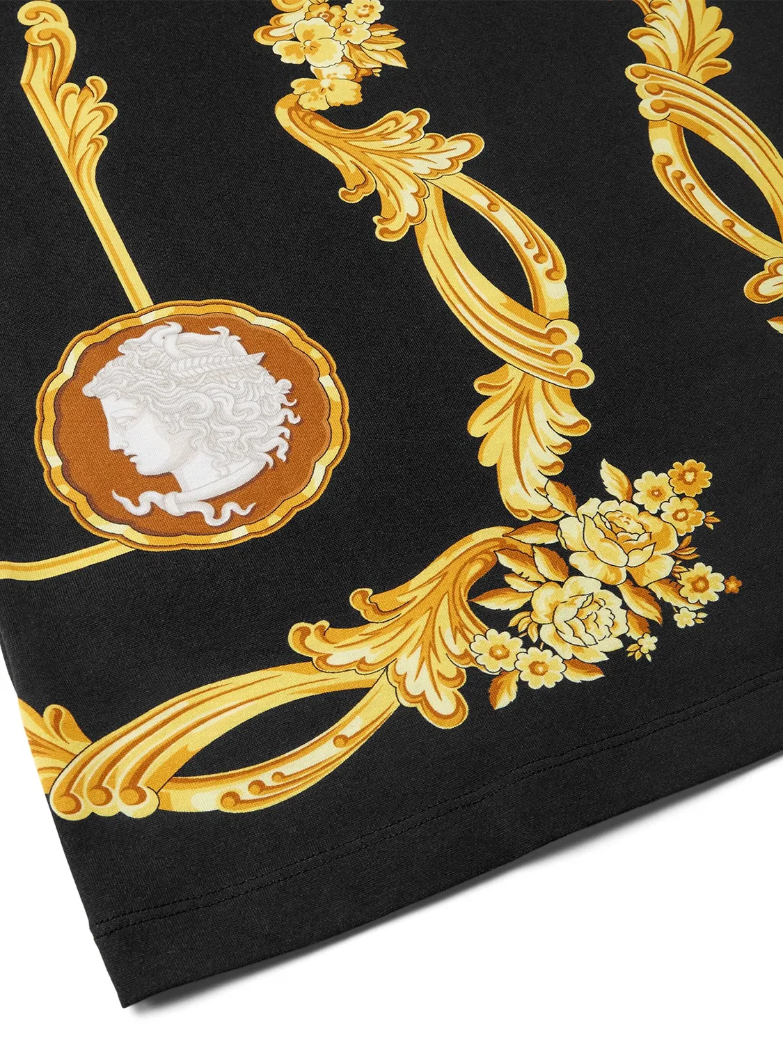 Футболка Medusa Cameo Versace, черный — фото 2