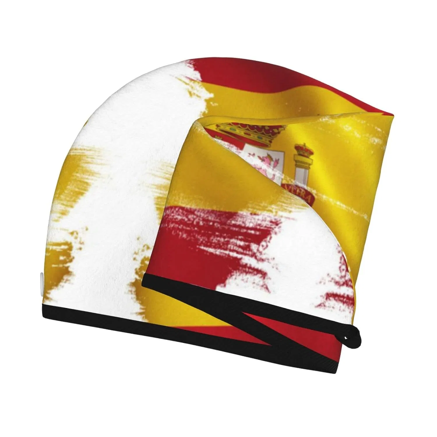 Шапочка для душа из полиэстера, OCELIO, Spain Flag — фото 3