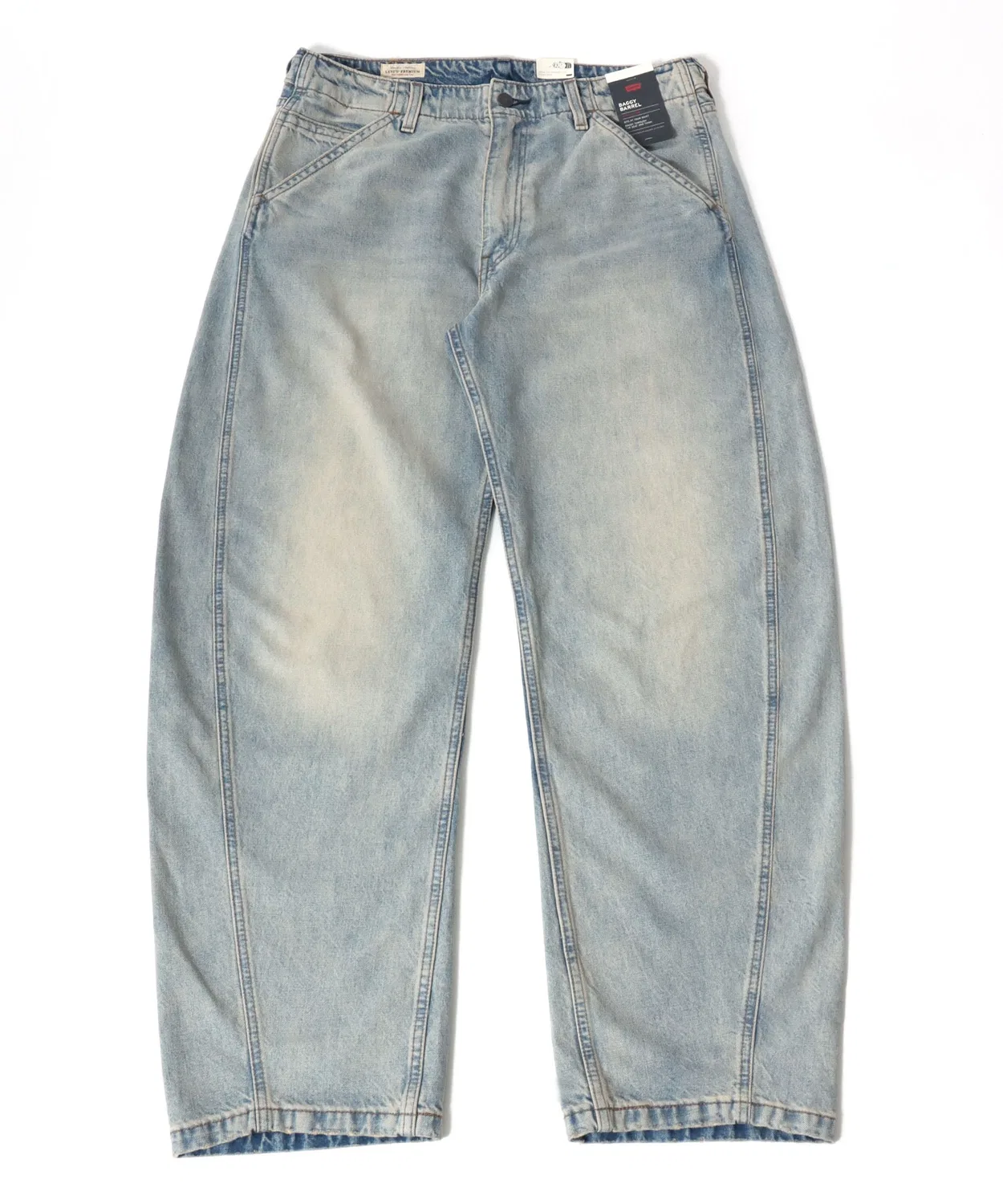 Мужские джинсы свободного кроя с широкой штаниной BAGGY BARREL Levi's, Indigo Blue — фото 4