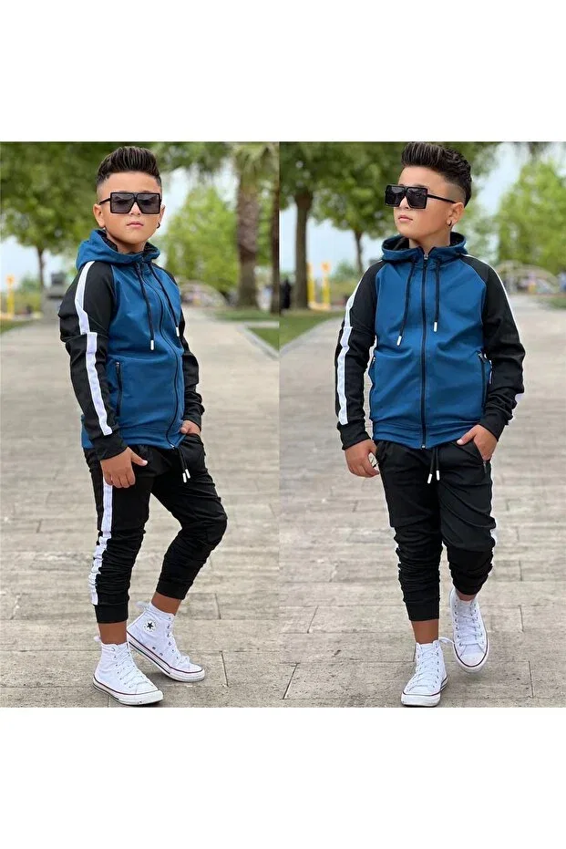 Детский спортивный костюм для девочек с принтом Pina Kids, Saks — фото 4