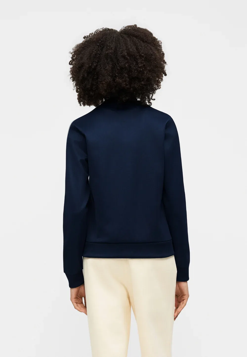 Классическая толстовка на молнии Adidas Originals, Night Indigo/Blue Fusion/White — фото 3