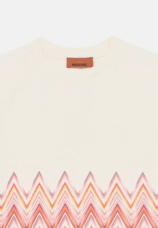Футболка с принтом Missoni, слоновая кость/мультиколор — фото 4