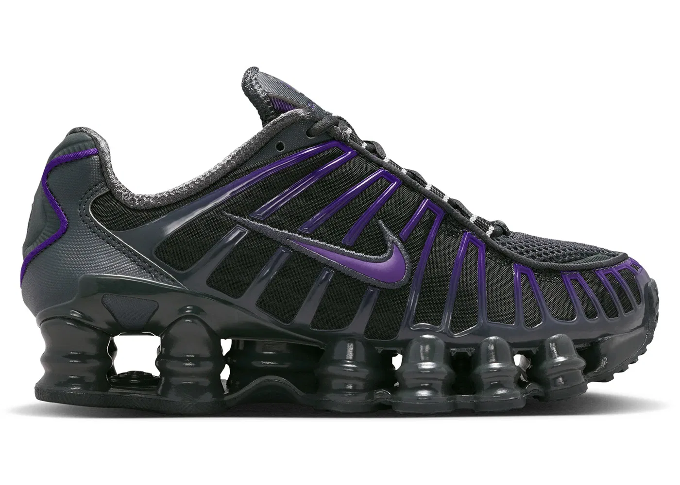 Детские кроссовки Lifestyle Nike Shox TL Nike, Dark Smoke Grey/Court Purple