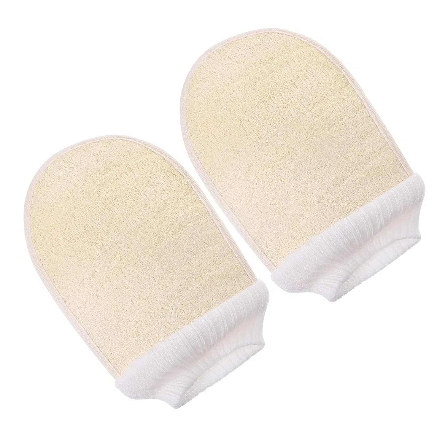 Пилинг-перчатки для душа IWOWHERO, 2 шт, 70 г, Beige