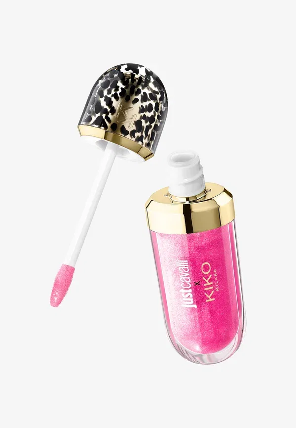 Блеск для губ Just Cavalli x 3D Hydra Rebel Edition - блеск для губ 6.5 мл Kiko Milano, цвет 03 flamingo pop — фото 2