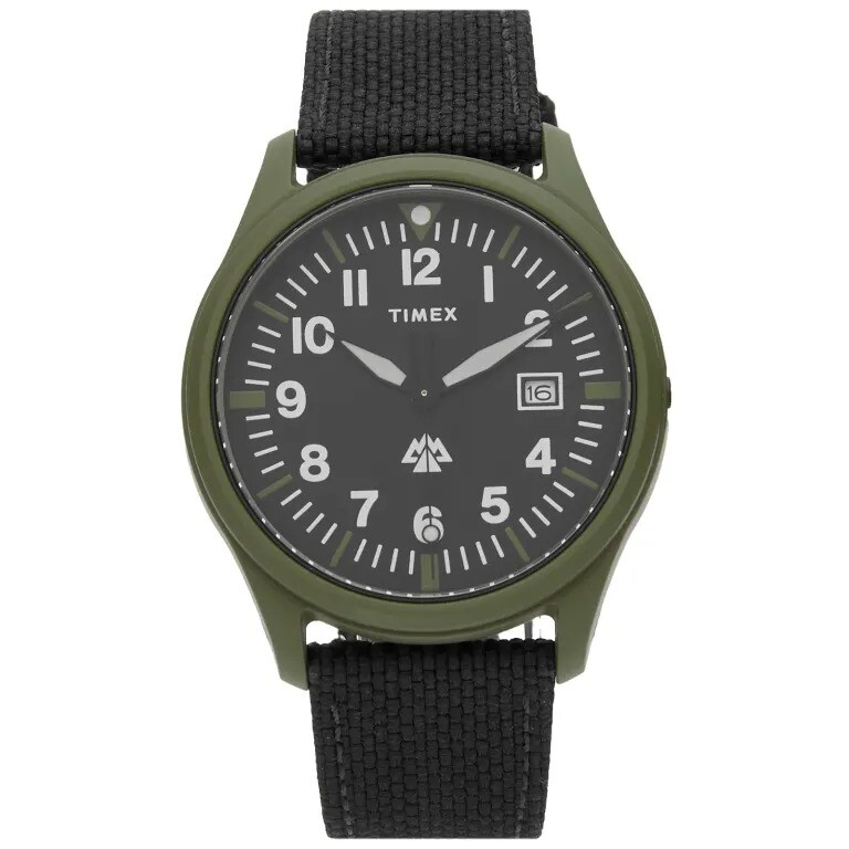 

Часы Timex Expedition North Traprock черный, зеленый, 43 мм