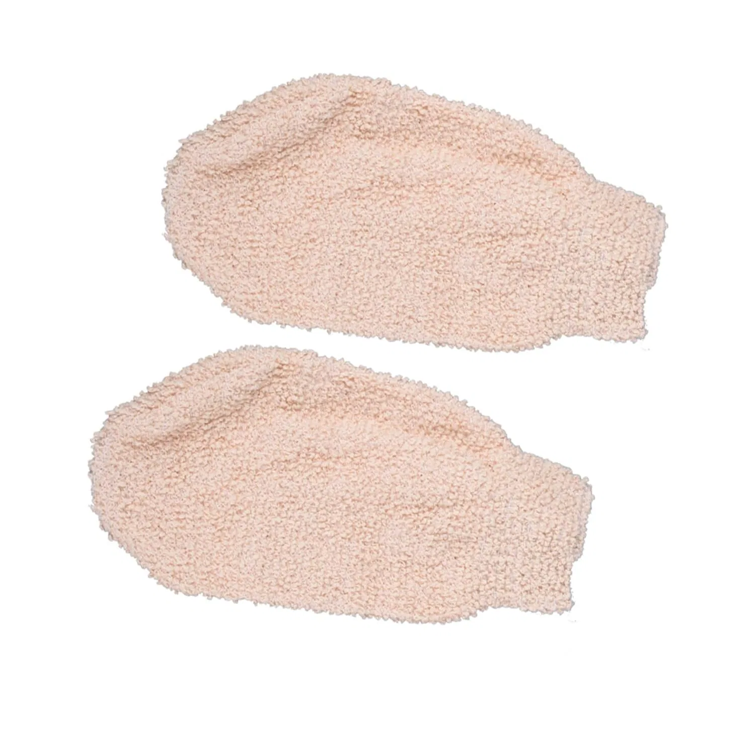 Мочалки для душа, 2 шт., AUTSUPPL, 21x11x0.5 см, Beige