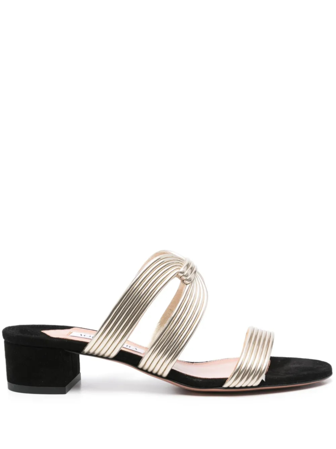 Aquazzura босоножки Essencia 40, золотой