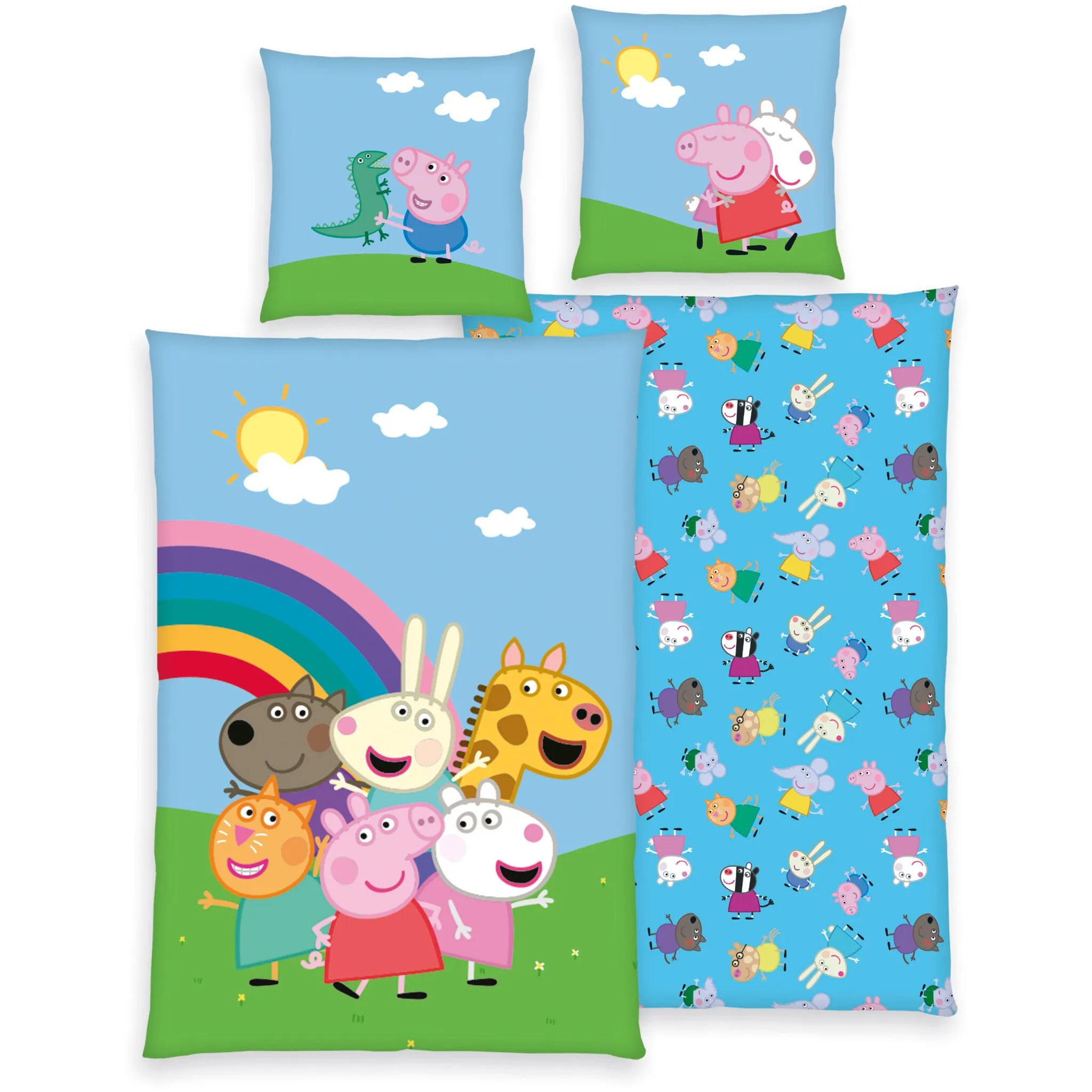 

Постельное белье Свинка Пеппа «Свинка Пеппа» с великолепным мотивом Peppa Pig, цвет bunt