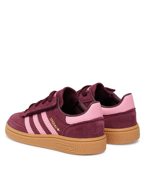 Кроссовки Handball Spezial Comfort Closure Elastic Lace Adidas, бордовый — фото 3