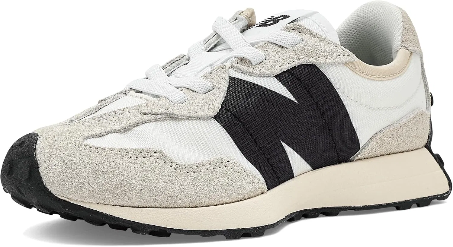 Детские кроссовки для девочек 327 New Balance, Silver Birch/Black