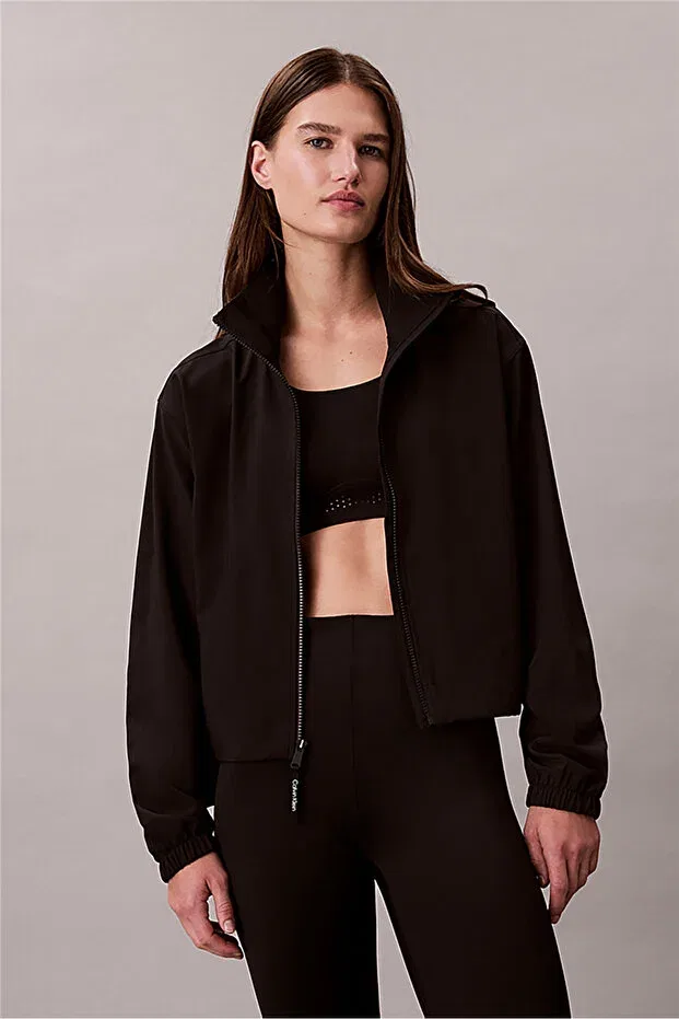 Женское пальто с длинным рукавом Calvin Klein, Черное