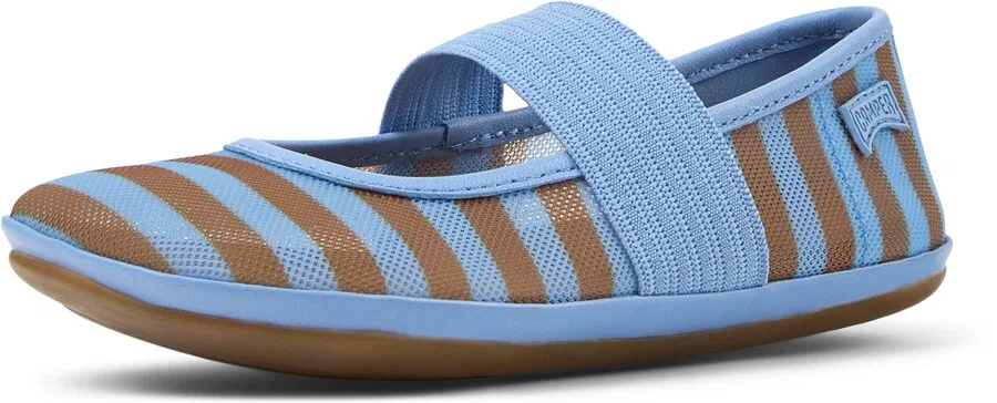 Балетки CAMPER 'Right Kids' синего цвета