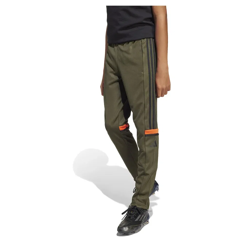 Детские спортивные штаны с технологией AEROREADY Squadra 25 Training Tracksuit Pants Adidas, Green