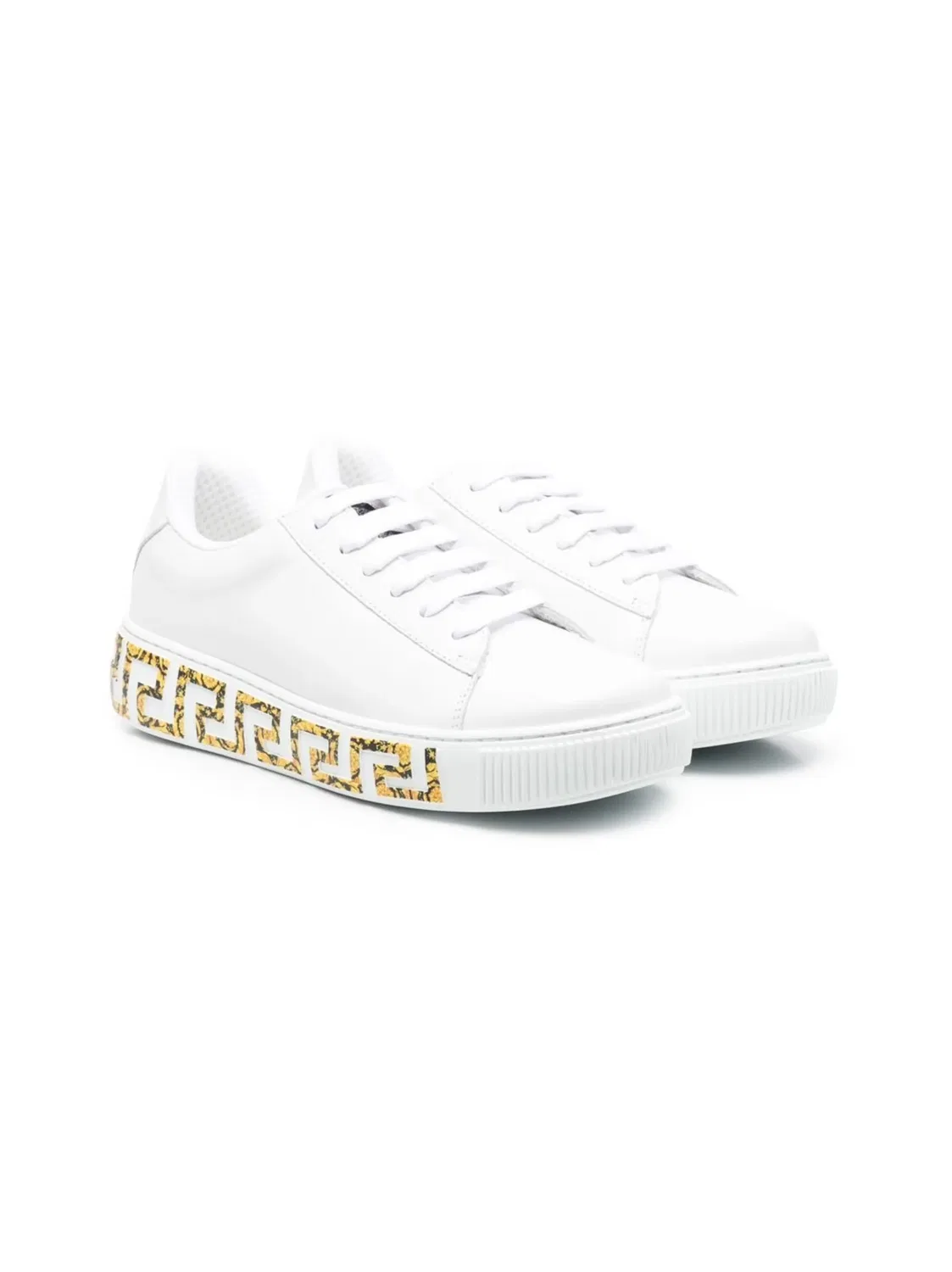 Низкие кеды Barocco Greca Versace, белый