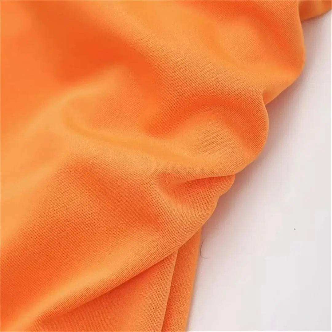 Женское атласное платье миди с открытой спиной Generic, Orange — фото 2