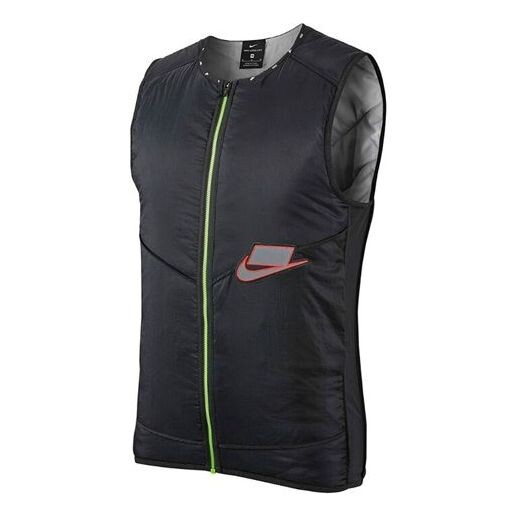

Жилет aerolayer wild run running vest black Nike, черный